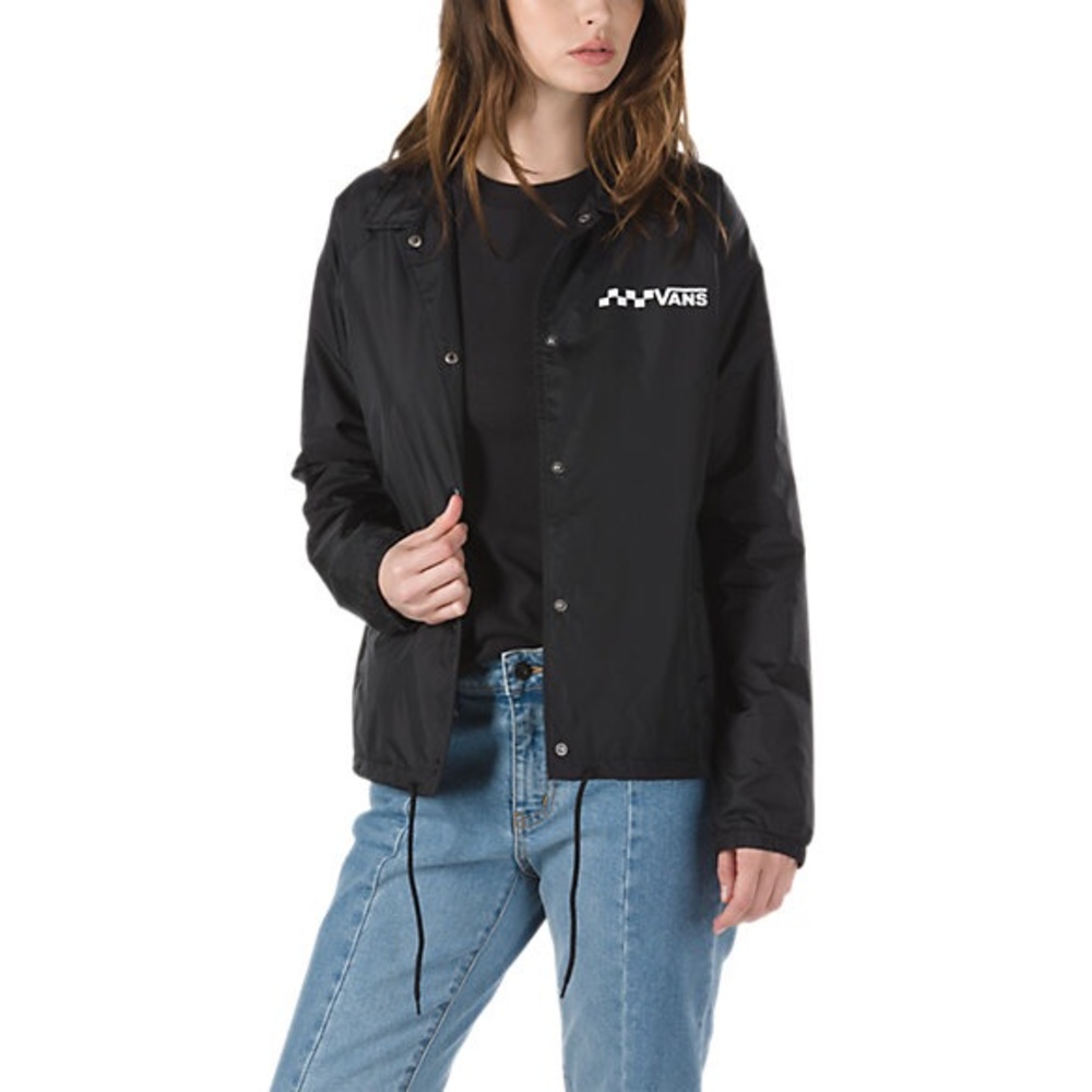 Vans women’s thanks coach jacket